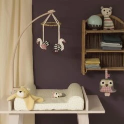 Doudou Plat Anika Écureuil Jaune Coton Bio Franck & Fischer® - Peluche Coton Bio -Sigikid Promos Magasin doudou plat anika ecureuil jaune coton bio franck fischer peluche coton bio 2