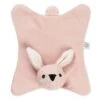 Doudou Plat Anika Lapin Rose Coton Bio Franck & Fischer® - Doudou Plat Coton Bio