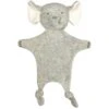 Doudou Plat éponge De Coton Bio Eléphant Estelle 35cm Albetta® - Doudou Rondelets