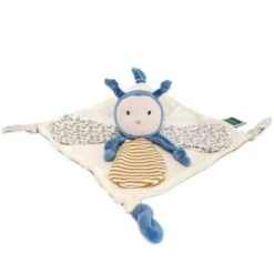 Doudou Plat Pollen L'abeille 25cm Coton Bio Doudou Et Compagnie® - Doudou Bio Français -Sigikid Promos Magasin doudou plat pollen l abeille 25cm coton bio doudou et compagnie doudou bio francais 2