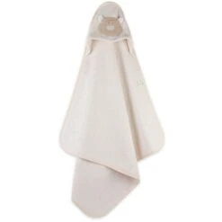 Drap De Bain Bébé Bio Cape Avec Capuche Ourson Wooly Organic® Coton Bio - Serviette Bio GOTS -Sigikid Promos Magasin drap de bain bebe bio cape avec capuche ourson wooly organic coton bio serviette bio gots 2
