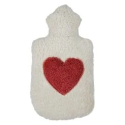 Efie® Bouillotte Épeautre Broderie Cœur 32 Cm- Bouillotte Efie -Sigikid Promos Magasin efie bouillotte epeautre broderie coeur bouillotte efie 1