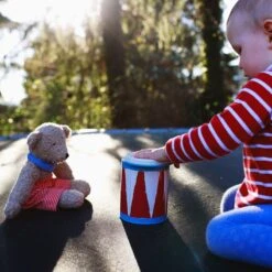 Grand Doudou Peluche Ours Brun 32cm Nanchen Natur® Coton & Laine Bio- Jouet Bio -Sigikid Promos Magasin grand doudou peluche ours brun 32cm nanchen natur coton laine bio jouet bio 3