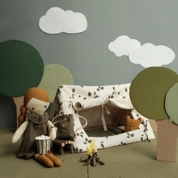 Grande Poupée De Tissu "Acorn" Fabelab® 40 Cm Coton Bio GOTS- Jouet Bio Scandinave 2 Grande Poupée De Tissu "Acorn" Fabelab® 40 Cm Coton Bio GOTS- Jouet Bio Scandinave – Image 2