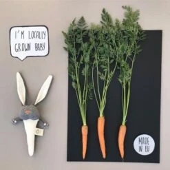 Hochet Bio Lapin Gris Wooly Organic® Coton Bio 22cm - Doudou Bio GOTS -Sigikid Promos Magasin hochet bio lapin gris wooly organic coton bio 22cm doudou bio gots 2