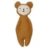 Hochet Fabelab® Ours 17 Cm Ocre Coton Bio GOTS- Jouet Bio Scandinave