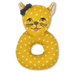 Hochet Tissu Bio Guépard Rita Apple Park™-Jouets Bio Apple Park™