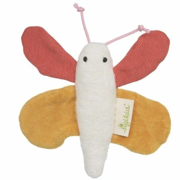 Hochet Tissu Sigikid® Papillon Green 12 Cm - Hochet Bio 1 Hochet Tissu Sigikid® Papillon Green 12 Cm - Hochet Bio