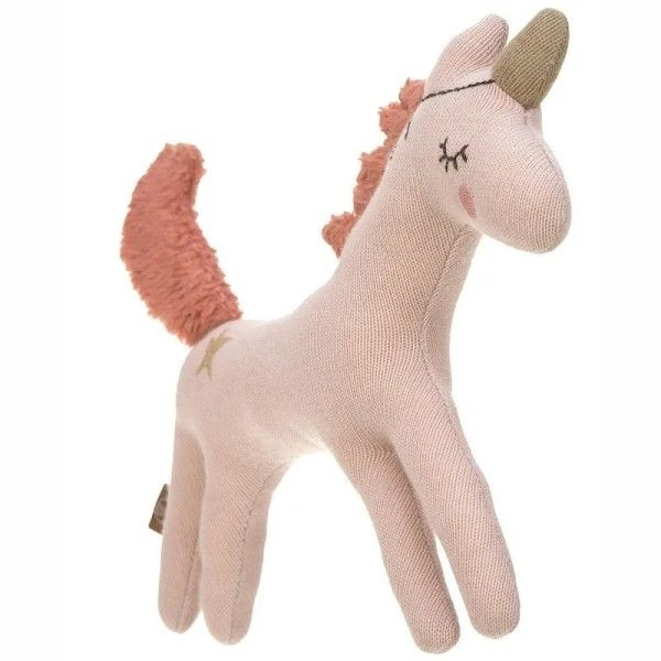 LÄSSIG Hochet Tricoté Avec Grelot More Magic Licorne Lässig® 24cm Coton Bio Lässig® - Doudous Et Hochets Bio 2 LÄSSIG Hochet Tricoté Avec Grelot More Magic Licorne Lässig® 24cm Coton Bio Lässig® - Doudous Et Hochets Bio – Image 2