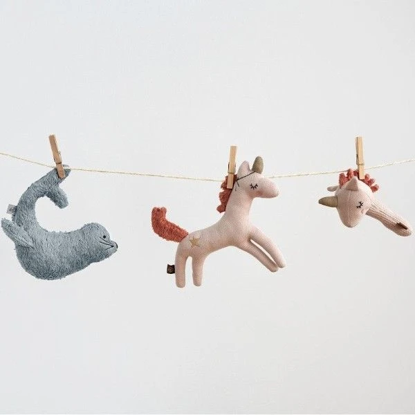 LÄSSIG Hochet Tricoté Avec Grelot More Magic Licorne Lässig® 24cm Coton Bio Lässig® - Doudous Et Hochets Bio 4 LÄSSIG Hochet Tricoté Avec Grelot More Magic Licorne Lässig® 24cm Coton Bio Lässig® - Doudous Et Hochets Bio – Image 4