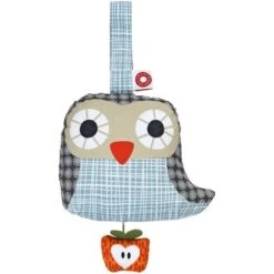 Jouet Boite à Musique Hibou Elise Bleue Franck & Fischer - Boite à Musique Coton Bio