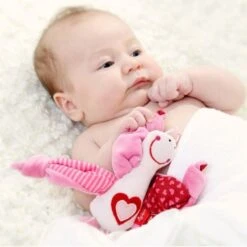 Jouet Doudou Hochet Sigikid® Papillon Rose Coton 17cm - Jouet Hochet écologiques -Sigikid Promos Magasin jouet doudou hochet sigikid papillon rose coton 17cm jouet hochet ecologiques 2