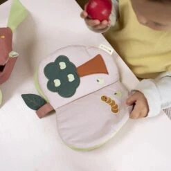 Livre Bébé En Tissu Pomme Verte Fabelab® Coton Bio GOTS- Jouet Bio Scandinave -Sigikid Promos Magasin livre bebe en tissu pomme verte fabelab coton bio gots jouet bio scandinave 5