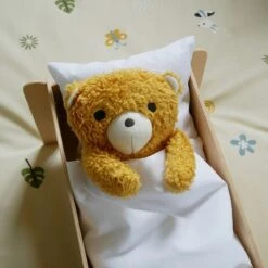 Ours En Peluche Bimle Moutarde 22cm Coton Bio Franck & Fischer® - Peluche Coton Bio -Sigikid Promos Magasin ours en peluche bimle moutarde coton bio franck fischer peluche 2