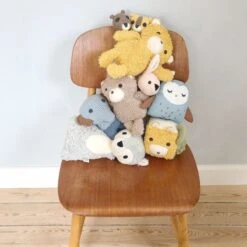 Ours En Peluche Bimle Moutarde 22cm Coton Bio Franck & Fischer® - Peluche Coton Bio -Sigikid Promos Magasin ours en peluche bimle moutarde coton bio franck fischer peluche 4