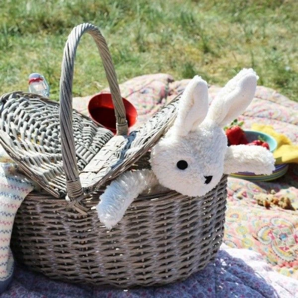 Peluche Bio Lapin Carla Écru 28cm Coton Bio Franck & Fischer - Peluche Coton Bio 3 Peluche Bio Lapin Carla Écru 28cm Coton Bio Franck & Fischer - Peluche Coton Bio – Image 3