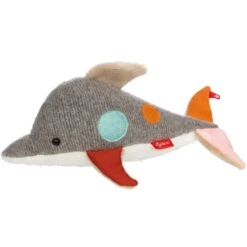 Peluche Dauphin Patchwork Sweety 33 Cm Sigikid® - Doudou Synthétique -Sigikid Promos Magasin peluche dauphin patchwork sweety 33 cm sigikid doudou synthetique 2