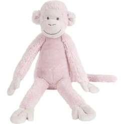 Peluche Doudou Singe Mickey Rose 42 Cm Happy Horse - Doudou Singe
