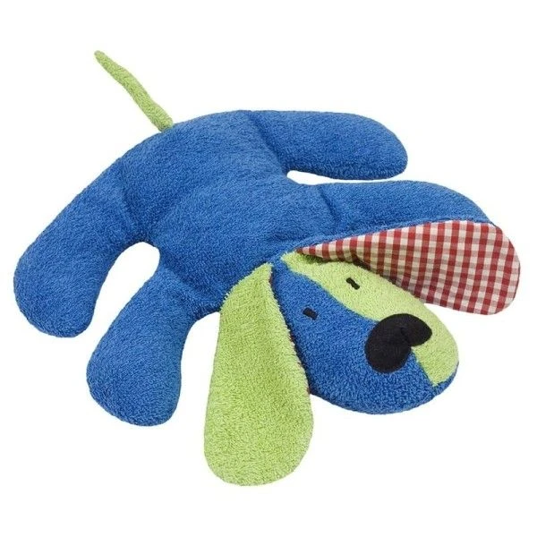 Peluche Efie® Doudou Coton Bio Éponge Chien Bleu 35 Cm - Peluche Efie 2 Peluche Efie® Doudou Coton Bio Éponge Chien Bleu 35 Cm - Peluche Efie – Image 2