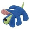 Peluche Efie® Doudou Coton Bio Éponge Chien Bleu 35 Cm - Peluche Efie