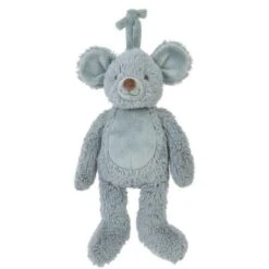 Peluche Musicale Souris Grise Mel 26 Cm Happy Horse - Doudou Musical Souris