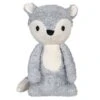 Peluche Renard Mikkel Gris 28cm Coton Bio Franck & Fischer® - Peluche Coton Bio