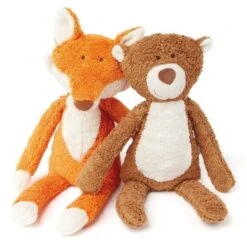 Peluche Velours Coton Bio Sigikid®Grand Renard 'Green' 41 Cm - Doudou Peluche Bio -Sigikid Promos Magasin peluche velour coton bio sigikid grand renard green doudou peluche bio 3