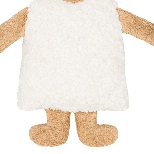 Poupée Bouillotte Épeautre Tissu Éponge & Robe Blanche Bonnet Rayé 28 Cm Efie® Coton Bio - Poupée Naturel Efie 3 Poupée Bouillotte Épeautre Tissu Éponge & Robe Blanche Bonnet Rayé 28 Cm Efie® Coton Bio - Poupée Naturel Efie – Image 3