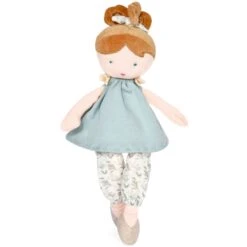 Poupée De Chiffon Joliflores Flore 30cm Coton Bio Jolijou® - Poupée Bio