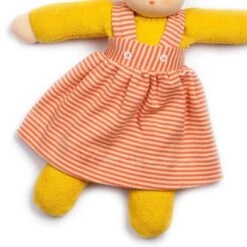 Poupée De Chiffon Nanchen® Natur Poupon Waldorf 36cm Coton Bio (Kba) Jaune Robe Orangé - Poupée Bio -Sigikid Promos Magasin poupee de chiffon nanchen natur poupon waldorf coton bio kba jaune robe orange poupee bio 2