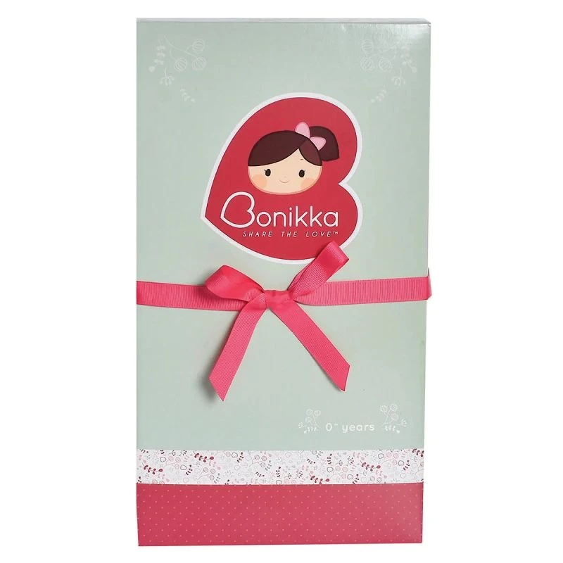 Poupée En Tissus Amelia En Robe De Lin Rose Brodée 42cm Bonikka - Grande Poupée 10 Poupée En Tissus Amelia En Robe De Lin Rose Brodée 42cm Bonikka - Grande Poupée – Image 10