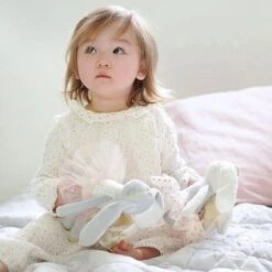 Poupée Lapine Danseuse Ange Tutu Rose Albetta® 28cm Coton Bio - Doudou Poupée -Sigikid Promos Magasin poupee lapine danseuse ange tutu rose albetta 28cm coton bio doudou poupee 3