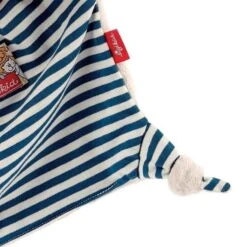 Sigikid Classic Doudou Plat Chien Marin - Doudou Coton Naturel -Sigikid Promos Magasin sigikid classic doudou plat chien marin doudou coton naturel 2