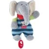Doudou Peluche Musicale Elephant Coton Lolo Lombardo22cm Sigikid® - Doudou écologiques