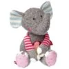 Sigikid® Peluche Doudou Elephante Patchwork Sweety 31cm - Peluches écologiques