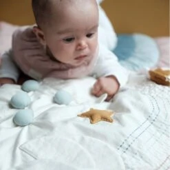 Tapis D'éveil & Activités Arc En Ciel Fabelab® Coton Bio GOTS- Jouet Bio Scandinave -Sigikid Promos Magasin tapis d eveil activites arc en ciel fabelab coton bio gots jouet bio scandinave 2